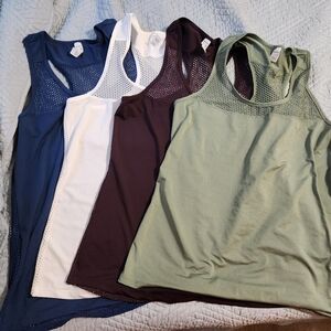 Marika Tank Tops with Mesh Back